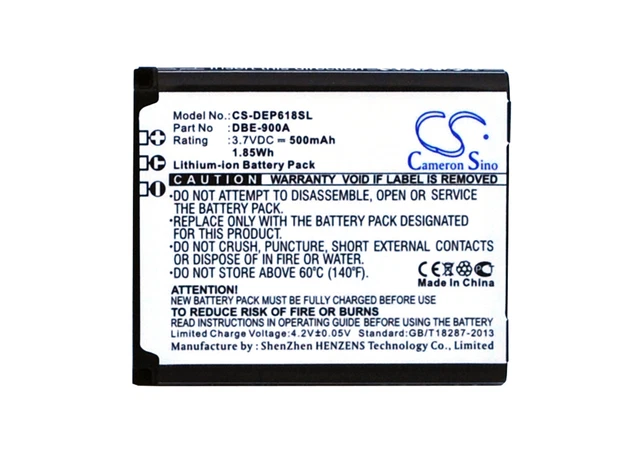 Rechargeable Battery For Doro DBE-900A Li-ion