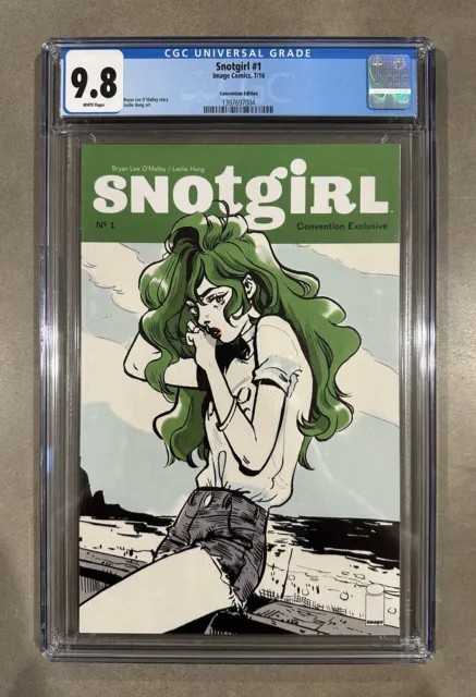 Snotgirl #1 CGC 9.8 SDCC Convention Variant (2016 Image) San Diego Comic Con