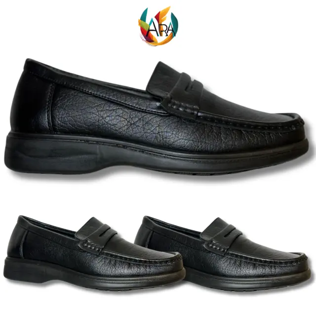 SCARPE UOMO mocassino classiche MORBISSIME in ecopelle comode 40 41 42 43 44 45