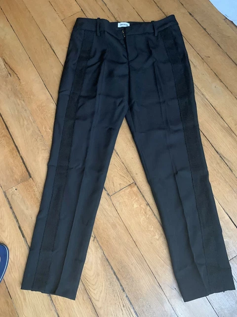 Pantalon Zadig & Voltaire Paula - Taille 40, Rose Rayé, Neuf Avec étiquettes