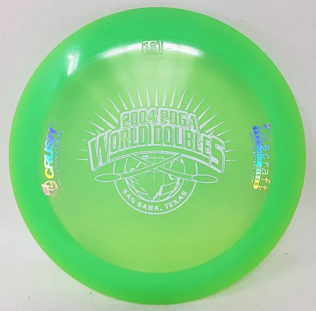 Crush Elite Z Pearly '04 Doubles Light Green 175g NEW Discraft PRIME Discs Rare