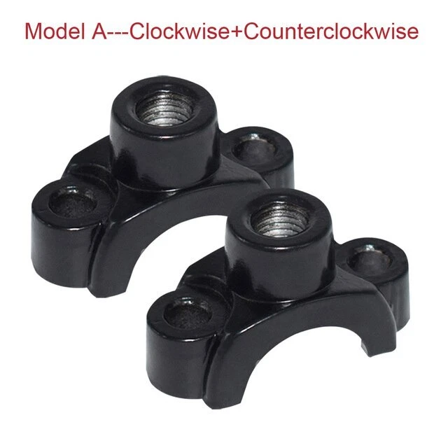 2x22 millimetri 7/8 "Moto Specchio Titolari di Montaggio Staffa di Morsetto Per