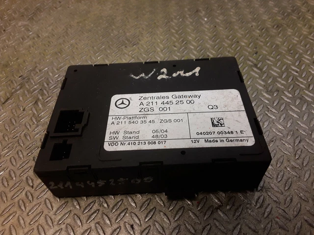 MERCEDES W211 GATEWAY CONTROL MODULE for E CLS Class W211 W219 ...