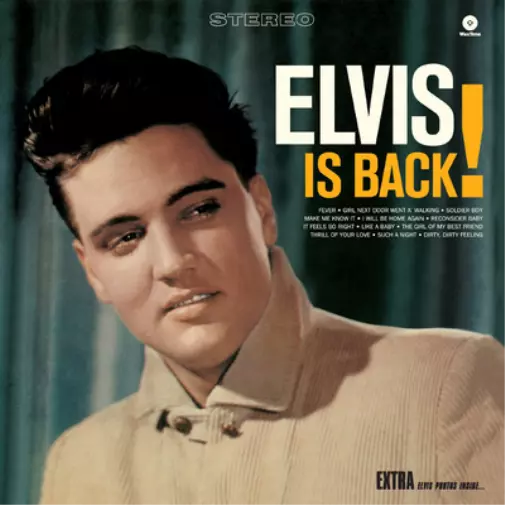 Elvis Presley Elvis Is Back! (Vinyl) 12" Album
