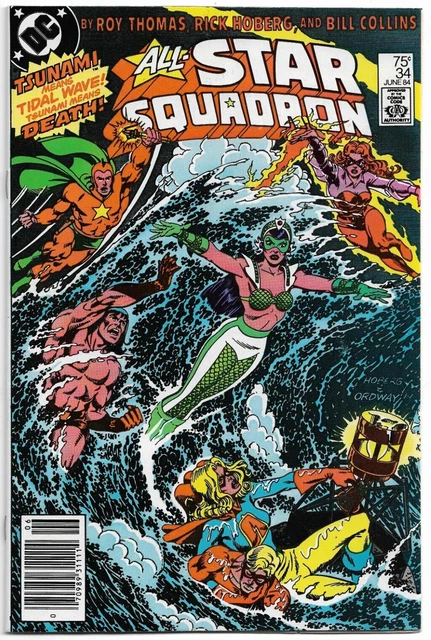 All Star Squadron #34  DC Comics 1984   VG