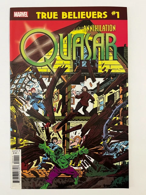 True Believers Annihilation Quasar #1 Marvel Comics NM