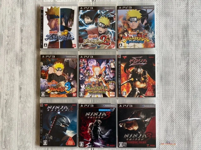 SONY PS3 NARUTO Narutimate Storm & Ninja Gaiden Σ Sigma series set from Japan