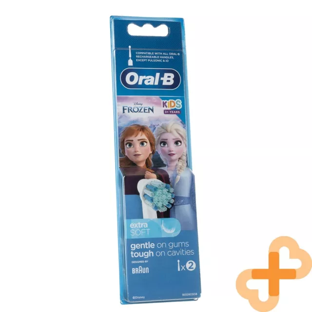 Oral-b Kids Frozen II Dents Têtes de Rechange pour Enfants 3+ Ans Vieux 2 Pièces 3