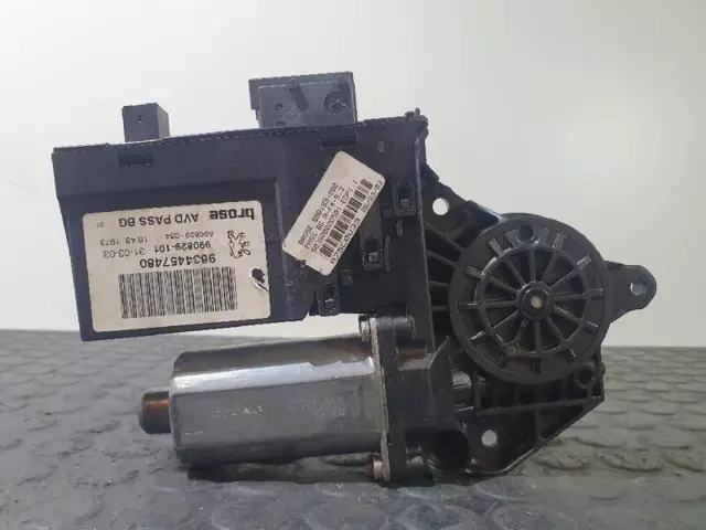 9634457480 motor elevalunas delantero derecho para PEUGEOT 307 2.0 HDI 157151