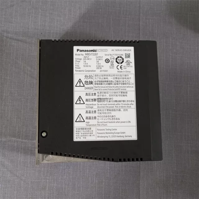 1Pc MBDJT2207 Panasonic Servo Drives Used rp