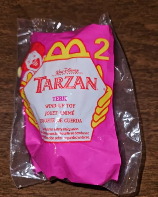 Tarzan McDonalds Toy 2000 Terk #2 Disney Happy Meal Toy Vintage New