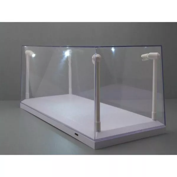 Display case with 4 Ultra Bright Led Ajustable 1/18 - T9-189921 TRIPLE9