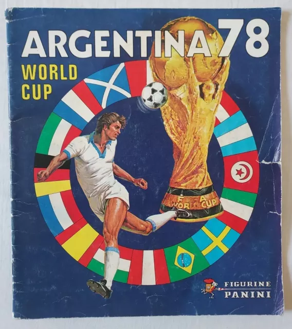 FOOTBALL -Album Cartes Foot Panini World Cup Coupe Monde Argentine Année 78 RARE