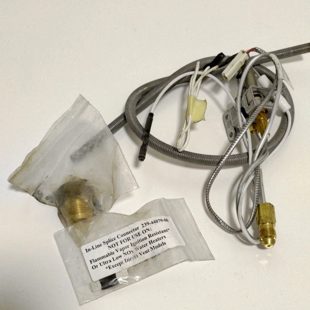 New Bradford White 233-47845-05A Water Heater Nat Gas PowerPile Pilot assembly