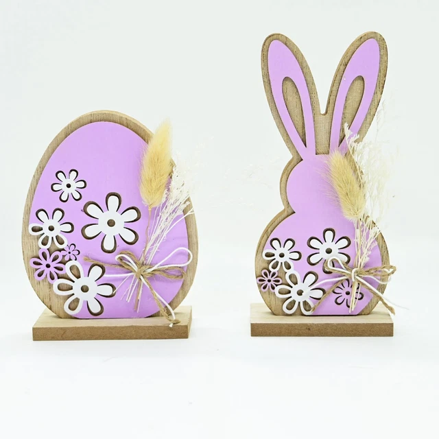 Runner Da Tavola Pasquale - Stampa Uova Di Pasqua, 183x33 Cm, Decorazione Primaverile - Foto 7