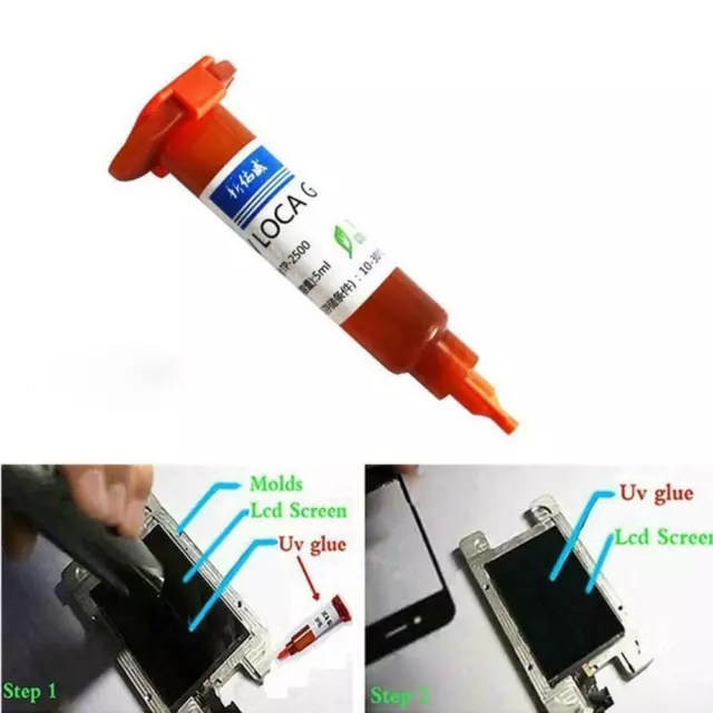 5ML UV Glue LOCA Liquid Optical Adhesive For Phone Screen Best LCD Tool D8C4