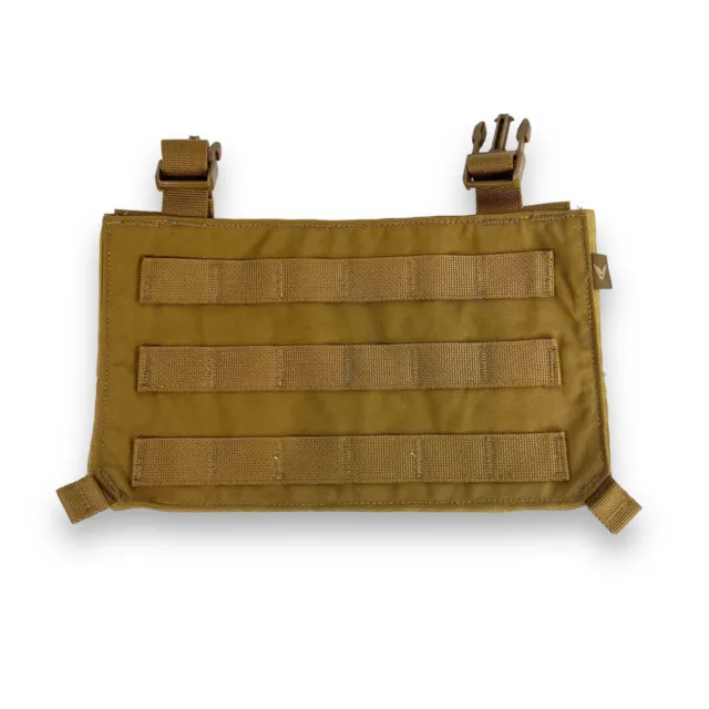 Velocity Systems MOLLE Swiftclip Placard Quick-Attach Chest Rig - Coyote Brown