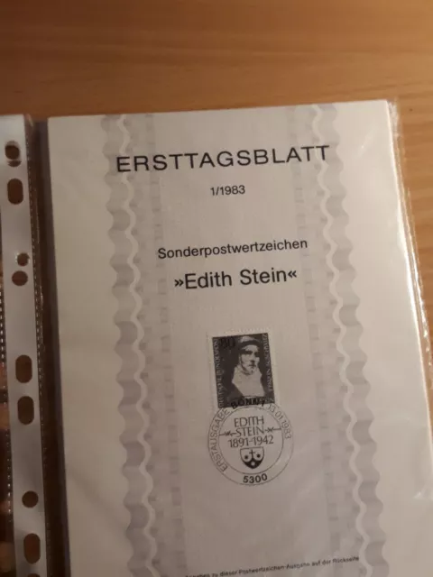 BRD ersttagsbätter etb fdc Mk kompletter Jahrgang Vollstempel  Post ESST  1983