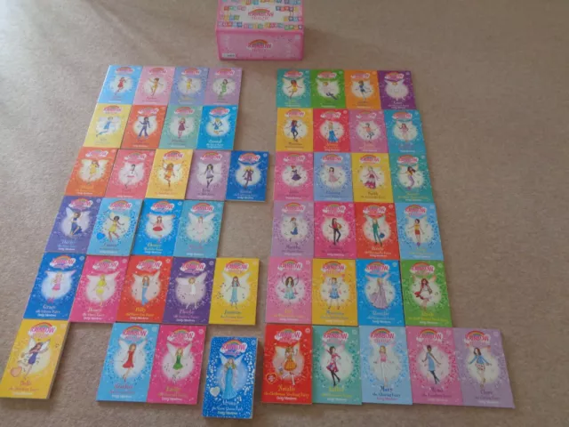 A Year of Rainbow Magic by Daisy Meadows Box Set 2016 Incomplete 51 Books