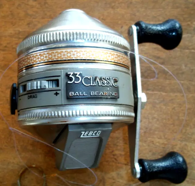 ZEBCO 33 CLASSIC Fishing Reel 2 Ball Bearing $29.99 - PicClick