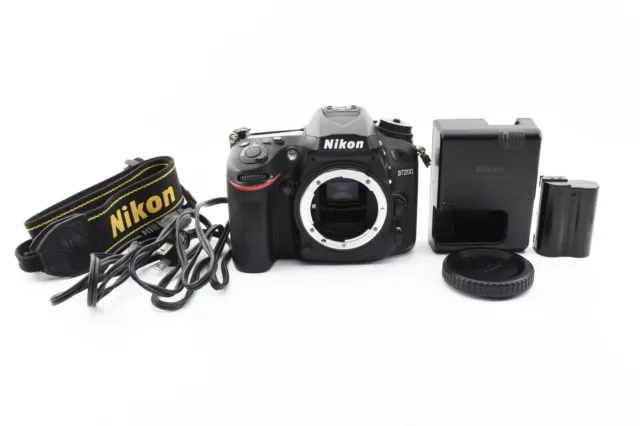 Fotocamera reflex digitale Nikon D7200 da 24,2 MP corpo nero 348