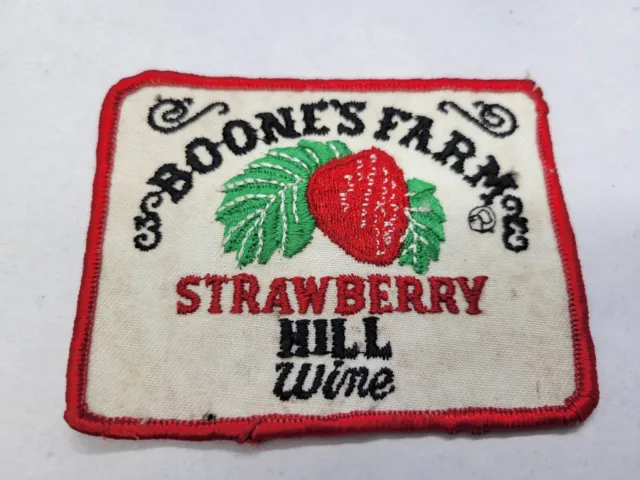 Boone's Farm Strawberry Hill Wine Advertising Patch