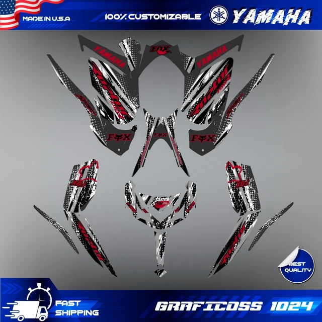 Yamaha Raptor 700 700R kit graphique 2013 2018 2022 à 2023 autocollants
