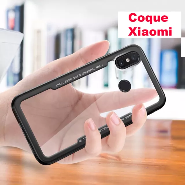 Coque housse Xiaomi REDMI NOTE 5/6/7 pro Mi 9 T K20 pro 8 lite pocophone f1 acry