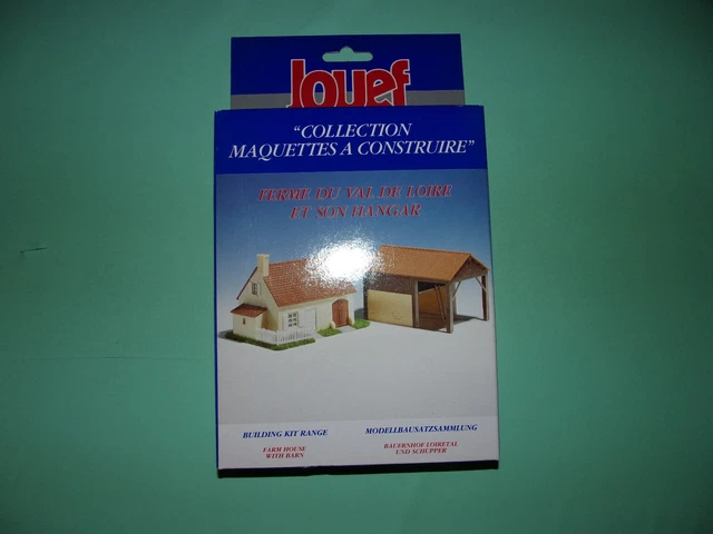 JOUEF HO maquette à monter lot 2 fermes du Val de Loire maison 1974
