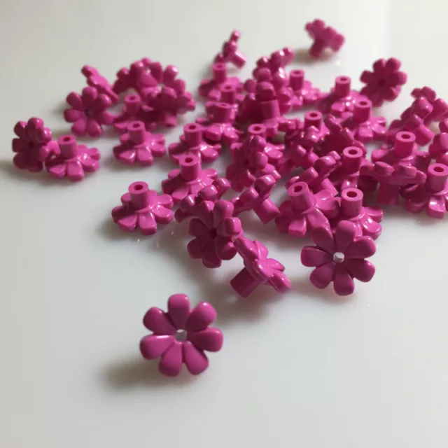 LEGO Parts and Pieces: Dark Pink (Bright Purple) 2x2 Brick x20