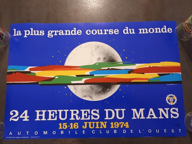 Affiche Originale 24 Heures Du Mans 2003 – Poster ACO – Collection