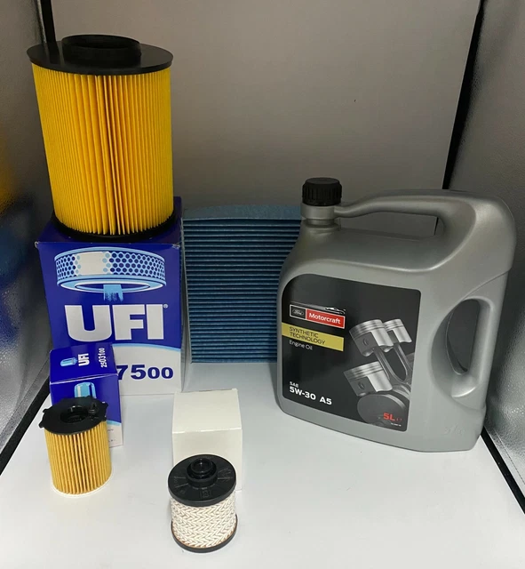 KF0033/fo - Kit Tagliando Auto, Kit Quattro Filtri E 4 Litri Olio Motore Ford Motorcraft 5w30 Kf0033 Fo .1.15.34.gp.945 - Foto 7