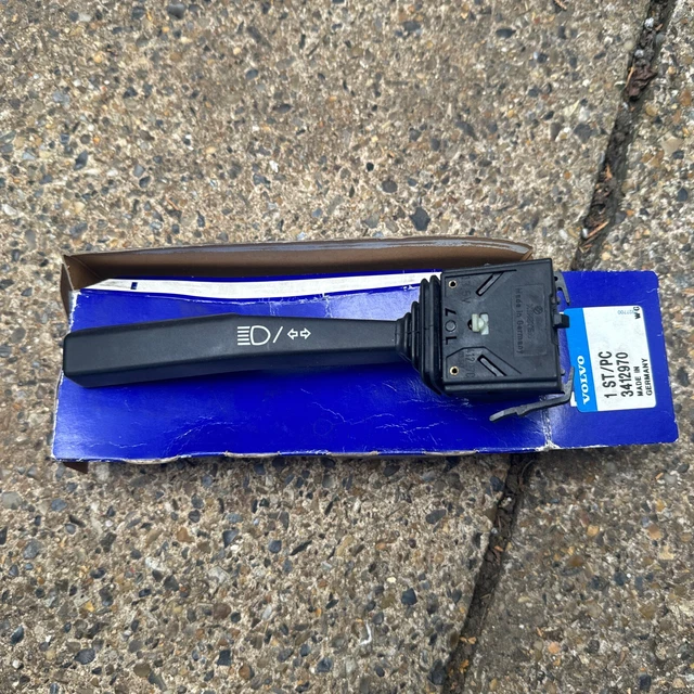 Volvo 480 Turbo Indicator Stalk Genuine NOS 3412970 B9