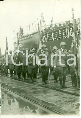 1935 NAPOLI 84° Reggimento Fanteria parte per AFRICA ORIENTALE *Fotografia