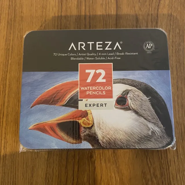 Arteza Professional Watercolour Pencils Set Of 72 Brand New In Packaging