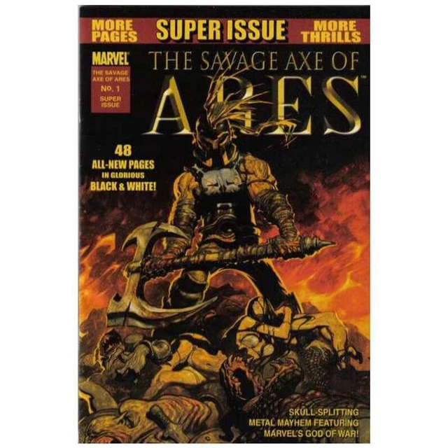 Savage Axe of Ares #1 in Near Mint condition. Marvel comics [a"
