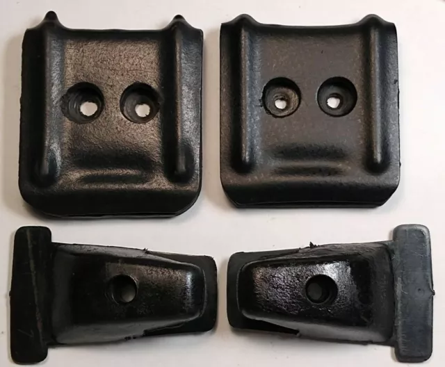 1968 - 1970 AMC AMX Javelin Shoulder Belt Holder & Coat Hook SET BLACK
