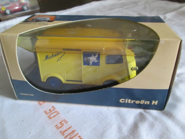 Citroën Type H Eligor 1/43 MICHELIN 1950 - Jaune - Occasion Très Bon État