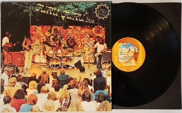 Guru Guru – Live * 2x Vinyl D 1978 Krautrock auf Brain