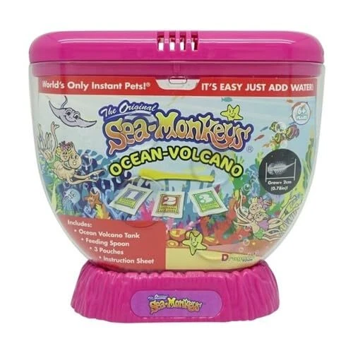 Sea MonkeyS Amazing Live Ocean Volcano