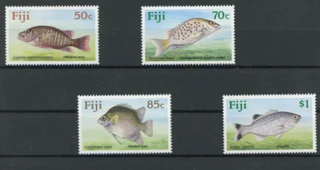Fidschi Inseln 614-617 postfrisch Fische #IJ369