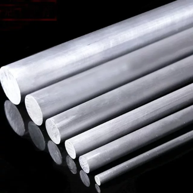 Aluminium Round Bar - Various Sizes x 300mm long - Grade 6061-T6