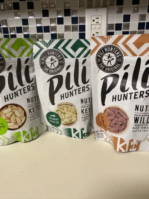 Pili Hunters™ AS SEEN ON SHARK TANK Variety 3 Pack 52g Each
