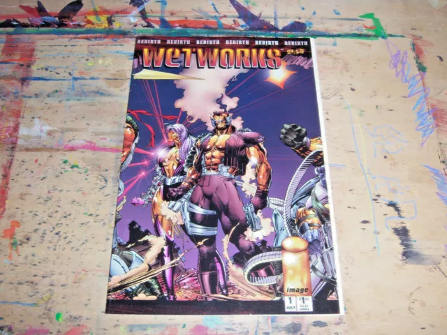 Wetworks No. 1 Image Comics June 1994 First Printing  VF/NM 9.0