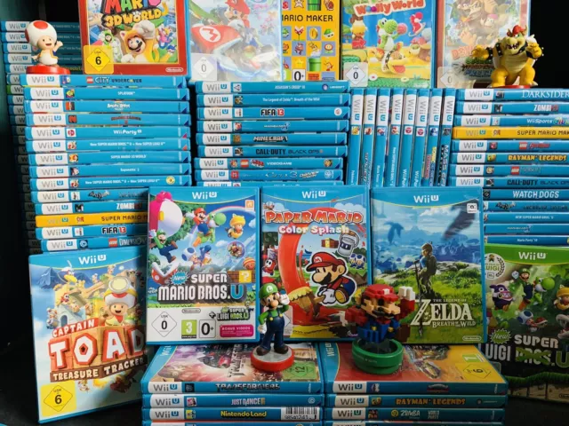 NINTENDO Wii U || DIE BESTEN SPIELE IN OVP || GARANTIE VOM HÄNDLER ||