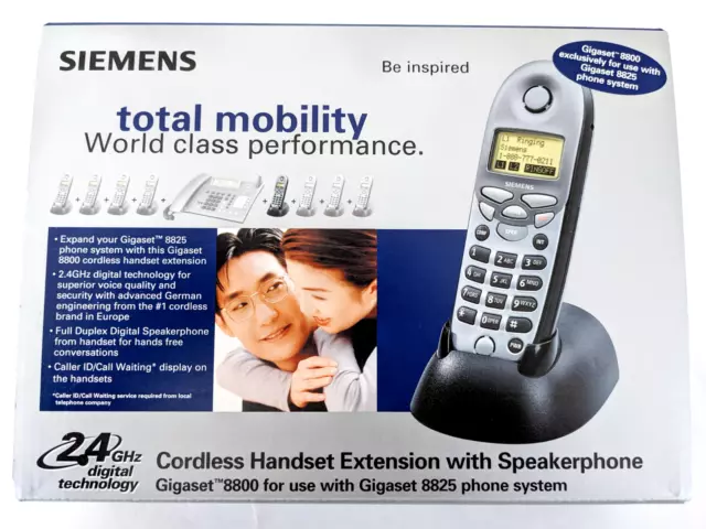 Siemens 8800 Gigaset 2Line Cordless Handset For Gigaset 8825 | New In Sealed Box