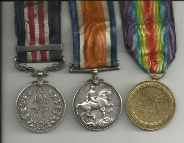 Ww1 Military Medal & Bar & Pair Kay 9Th Bn Loyal North Lancs From Burnley 2