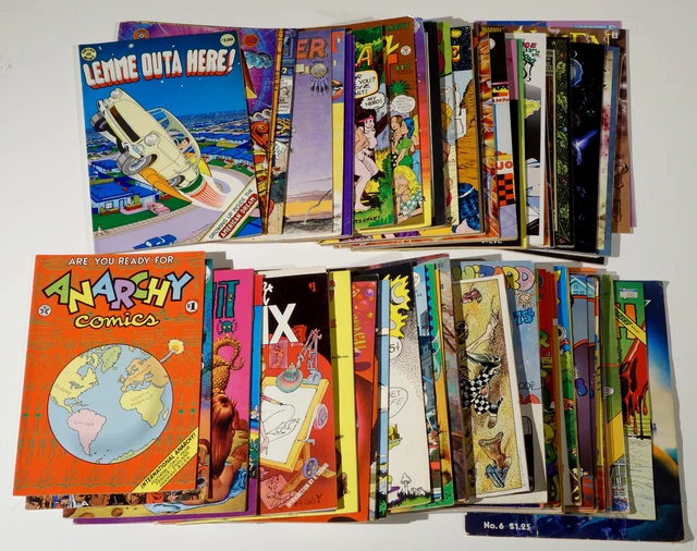 Bulk lot of 79 alternative comics obscure to well known for dealers