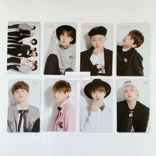 BTS JAPANESE I NEED U OFFICIAL Photocard Rm Jin J-hope Jimin