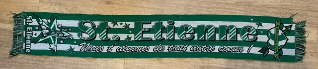 Écharpe ASSE Saint-Etienne Vintage - Nous T'aimons... - Supporters Football